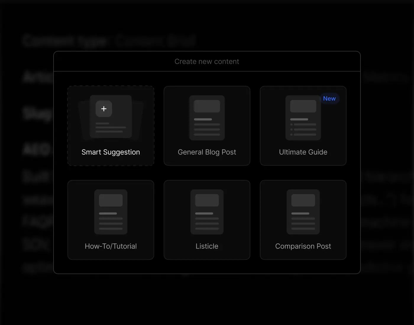 Prompt volume dashboard preview